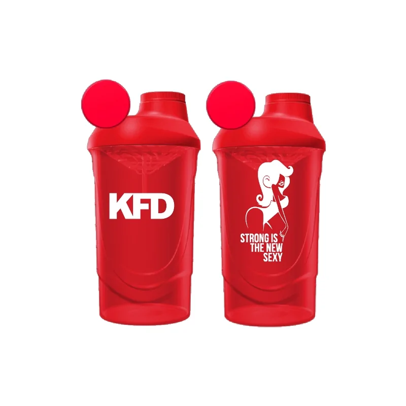 KFD Shaker PRO 600ml, czerwony - Strong Is