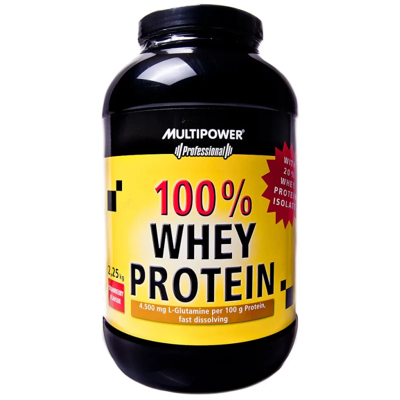 Multipower 100% Whey Protein - 2250g