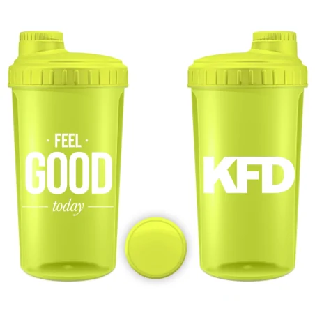 KFD Shaker PRO 600ml, żółty - Feel Good
