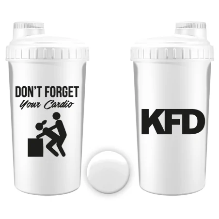 KFD Shaker PRO 700ml, biały - Don't forget