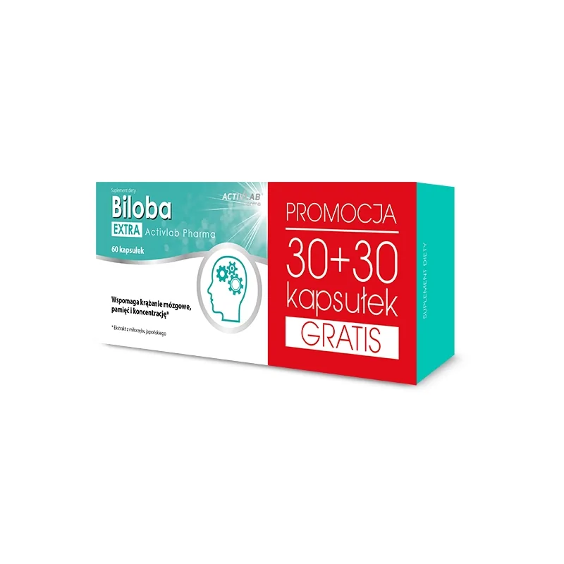 Activlab Biloba Extra Activlab Pharma - 60 kaps.