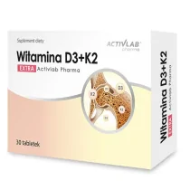 Activlab Witamina D3+K2 Activlab Pharma - 30 tabl.