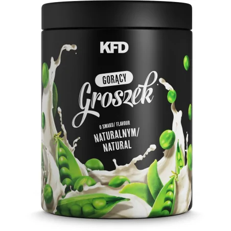 KFD Gorący Groszek - 400 g - białko wytrawne (izolat białka grochu)