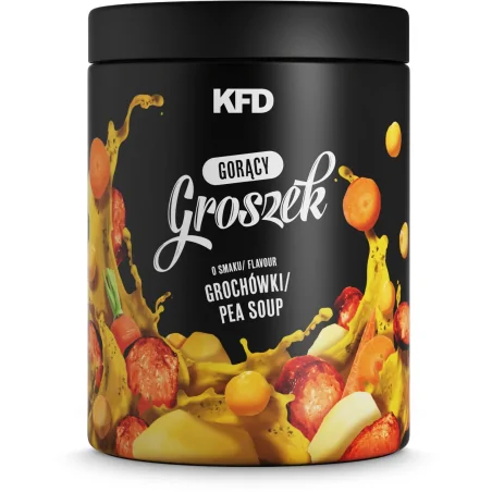 KFD Gorący Groszek - 400 g - białko wytrawne (izolat białka grochu)