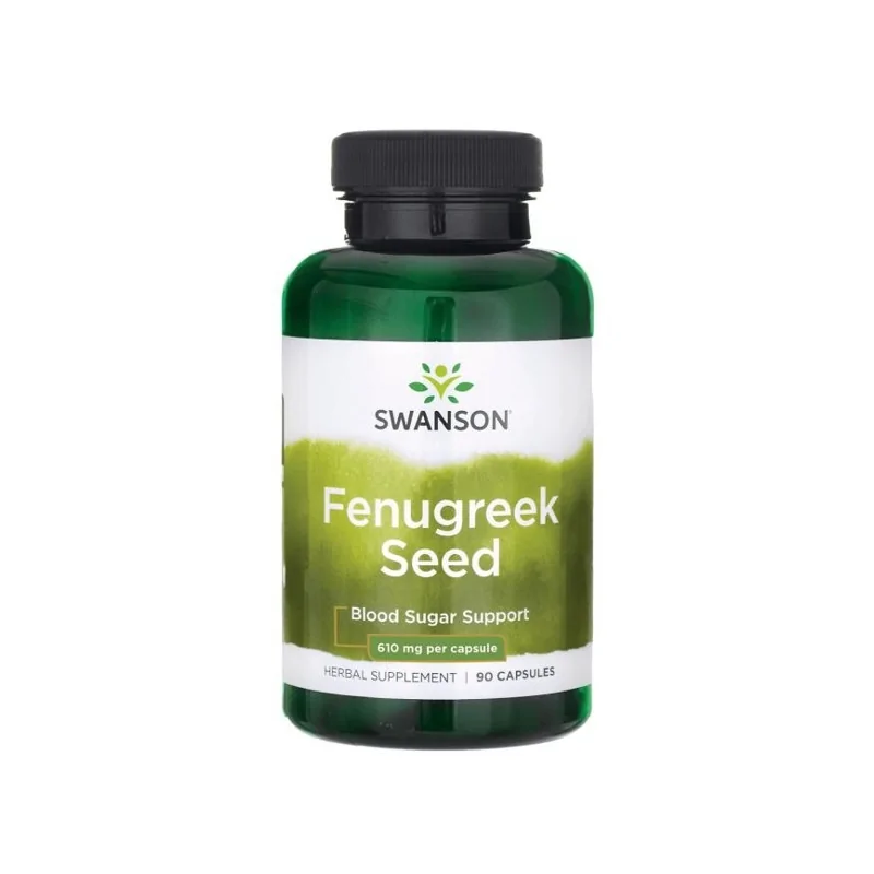 Swanson Fenugreek 610 mg - 90 kaps.