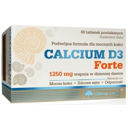 OLIMP Calcium D3 Forte - 60 kaps.
