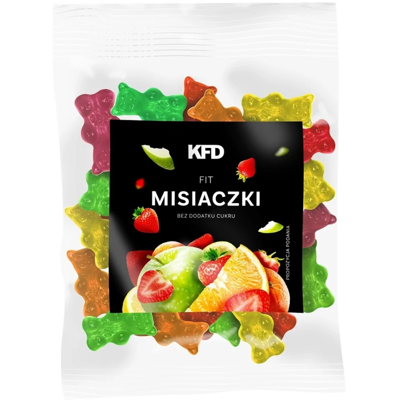 KFD Fit Misiaczki - 100 g (Żelki bez dodatku cukru)