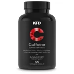 KFD Caffeine - 100 kapsułek (Kofeina bezwodna - 200 mg w 1 kapsułce)