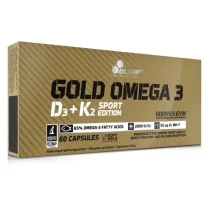 OLIMP Gold Omega 3 D3+K2 - 60 kaps.