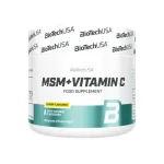 BioTech USA - MSM + Vitamin C - 150g