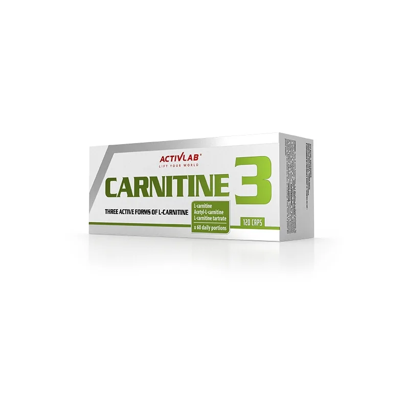 ActivLab Carnitine 3 120 kap. [3 formy Karnityny!]