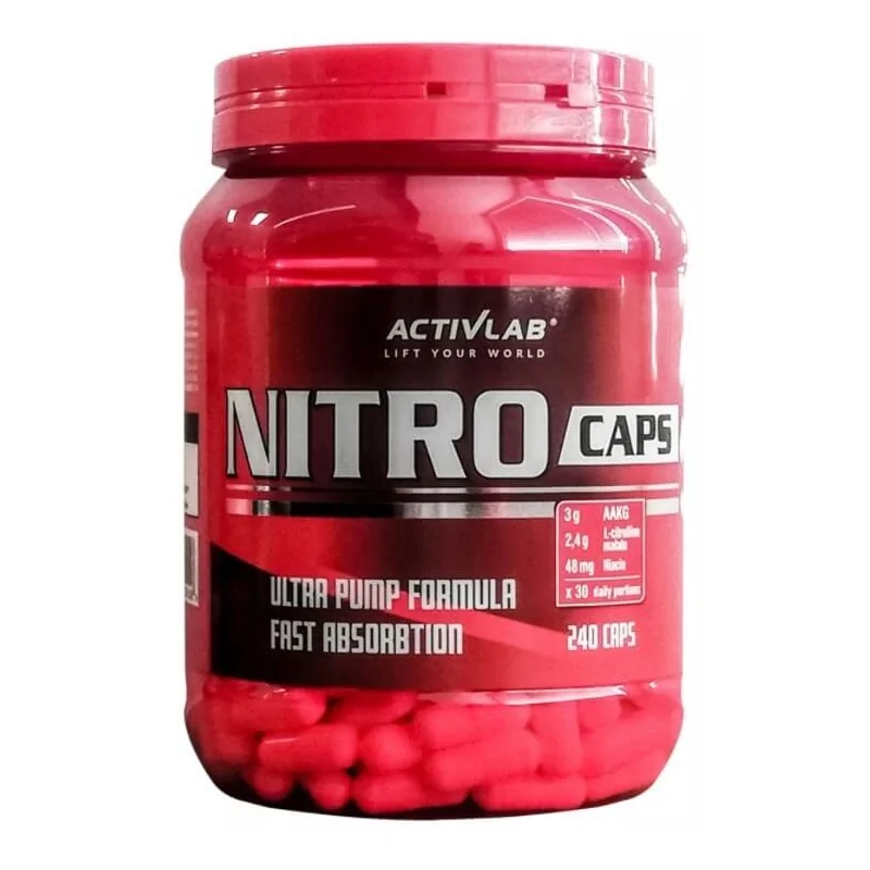 Activlab Nitro Caps 240 kap.